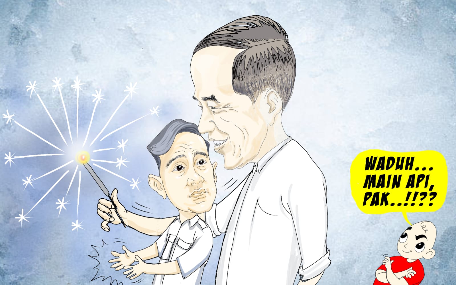 Kembang Api Politik Dinasti Jokowi
